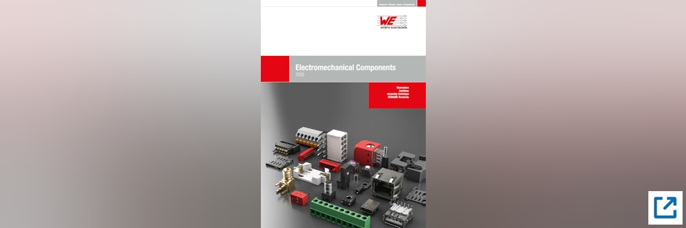 Würth Elektronik veröffentlicht Katalog der Elektromechanischen Bauelemente