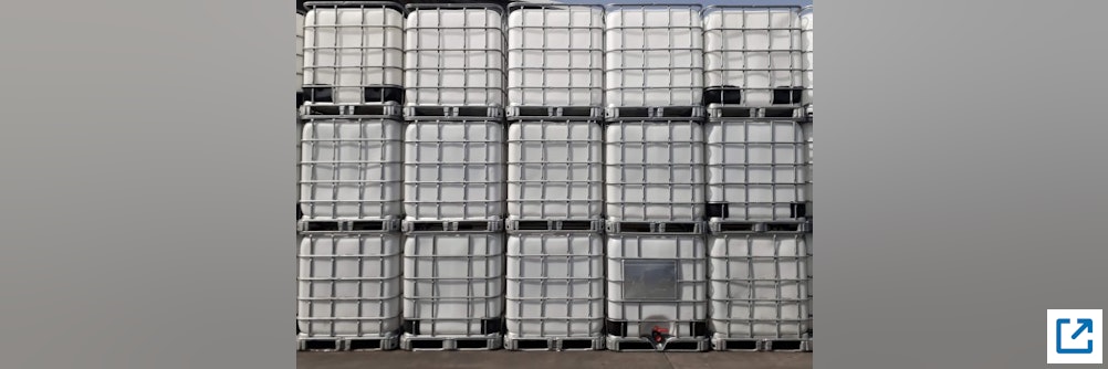 IBC Container Tanks, Kunststofffässer und Kanister zerkleinern und recyceln