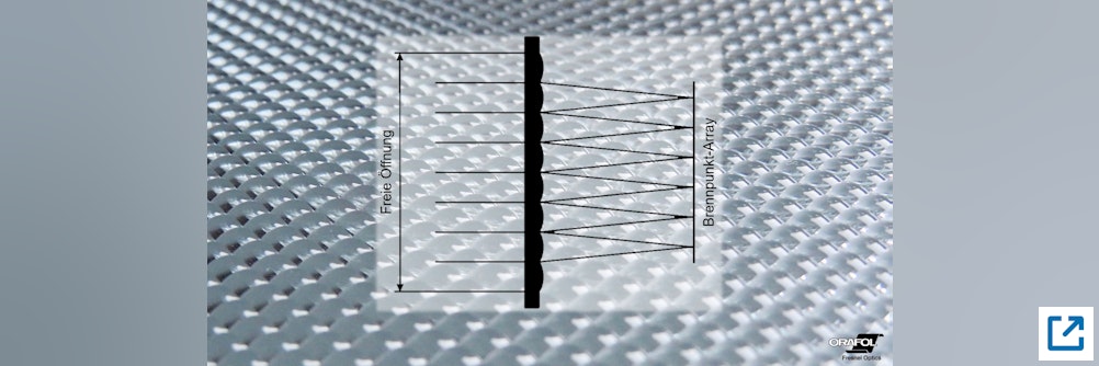 Mikrolinsenarrays aus Kunststoff - kostengünstig und effizient